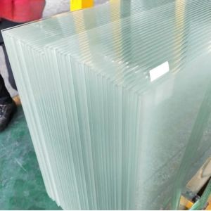 Custom Cut 8mm 10mm Frosted Opaque Translucent Tempered Glass