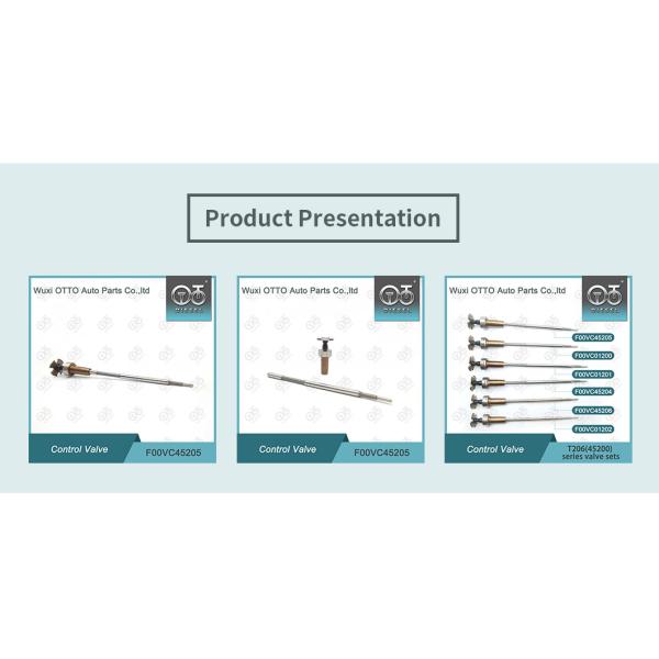 F00VC45205 Bosch Common Rail Control Valve For Injectors 0445110614 For Renult