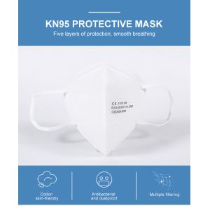 5 Layer Anti Dust Disposable Protective KN95 Face Mask