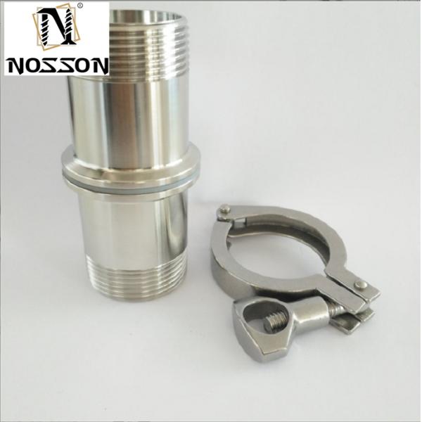 Casting Customized Support OBM 2inch Sanitary Pipe Clamp and Gasket for Tri Clamp Fittings in Stainless Steel 304/316