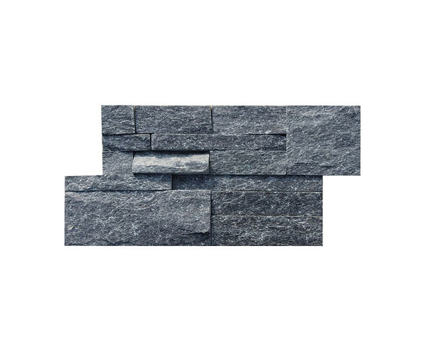 Buy Split Black Slate Culture Stone Wall Cladding 10mm Thickness at wholesale prices