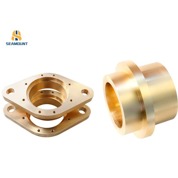Buy Mining Machinery Parts Copper Bearing Bronze Sleeve Bushings Anti Abrasion at wholesale prices