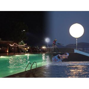 Rgbw Dia 1.4m 1.6m Inflatable Lighting Balloon Exhibition Show Decoration