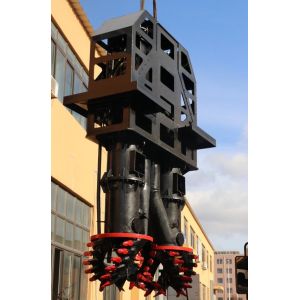 Underwater Hydraulic Double Head Dredge,Underwater dredging,Bridge dredging