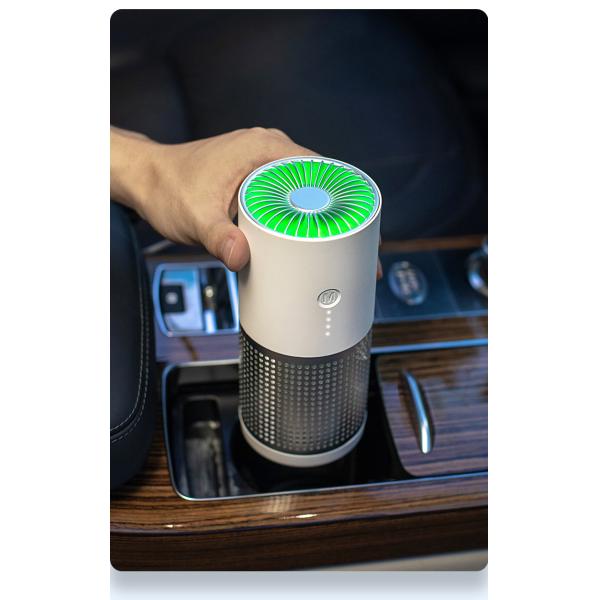 16.76kg Portable Negative Ion Car Air Purifier for Odor and Formaldehyde Elimination