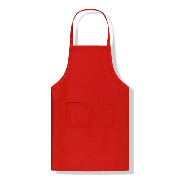 Custom Logo 100% Cotton Adjustable Neck Apron For Kitchen