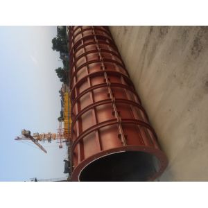Quality Painted Surface Concrete Pier Formwork Steel Pier System Formwork Easy Operation for sale