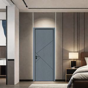 Waterproof WPC Hollow Door Heat Insulation Termite Proof