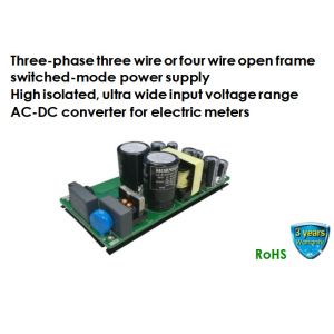 15W AC DC open frame switching power supply with three outputs