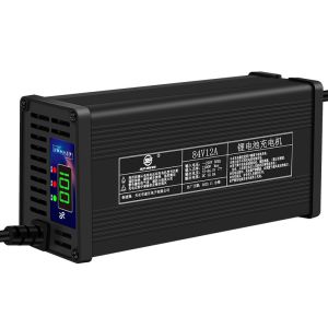 54.6V 3A 48V Lithium Battery Charger for Scooter Output Voltage 12V/24V/36V/48V