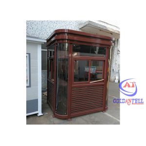 Custom 1800*1800*2500mm Security Guard House Outdoor Sentry Box