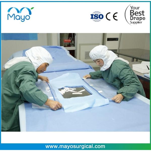 Surgical Use Vertebral Surgery Sterile Laminectomy Spinal Drape Pack with incision Film