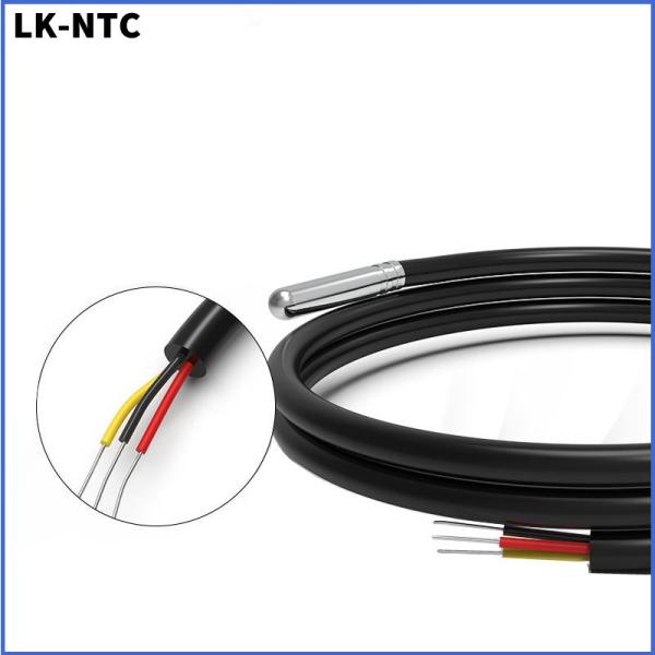 DS18B20 Waterproof Digital Thermal Probe 1M / 2M / 3M Temperature Sensor With