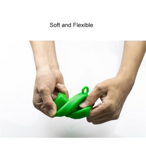 Customized Soft Silicone Shower Brush Exfoliating Body Scrubber With Soap