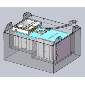 China Lithium Iron Phosphate Forklift Lithium Battery 80V 350Ah Customizable on sale