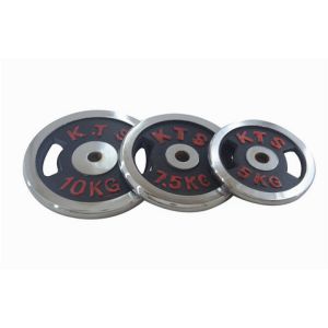 28mm barbell plate/dumbbell sheet/chrome weight plate with handle