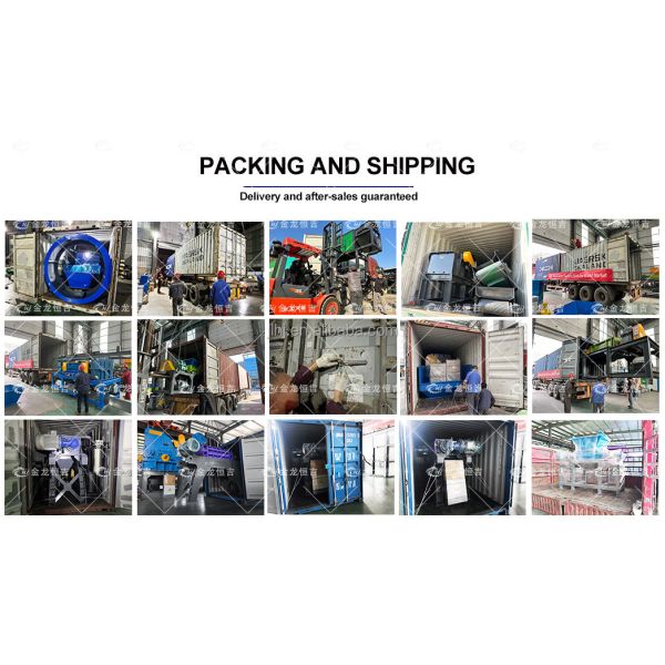 Industrial Grade Metal Shredder for Stainless Steel and Aluminum Alloy Processing Double Shaft Shredder