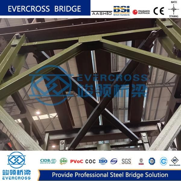 Buy Truss Bridge Bailey Bridge Pier Economic And Fast Installed at wholesale prices