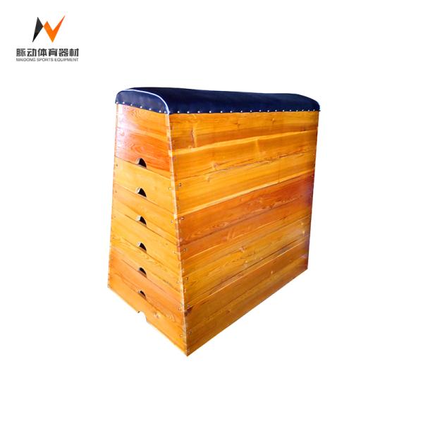 Customized Logo Availabled Gymnasium Equipment Vaulting Box for Physical Education 120-110-90cm
