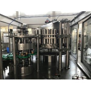 Quality 216 Can/Minute 900kg Beverage Can Filling Machine for sale