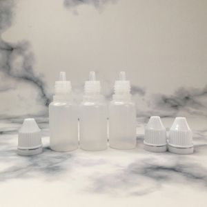 Screw Cap Sealing Plastic Dropper Bottles for Controlled Dispensing