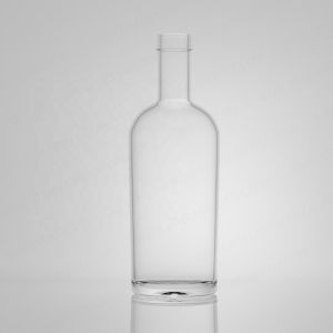 Food Grade Glass Bottle for Rum Vodka Whisky Tequila Gin 750ml 720g Cork Included