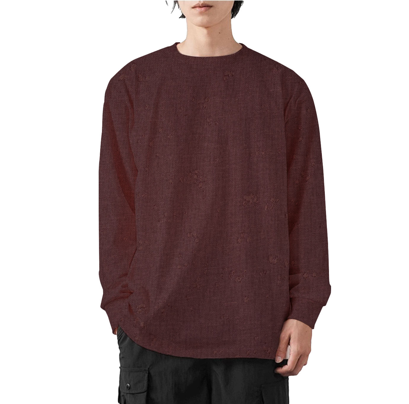 220gsm Micro-Textured Solid Knit Fabric: Structural Crispness for Tees