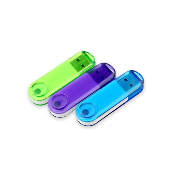 64GB 2.0 3.0 Twist Usb Flash Drive 80MB/S full Memory transparent case