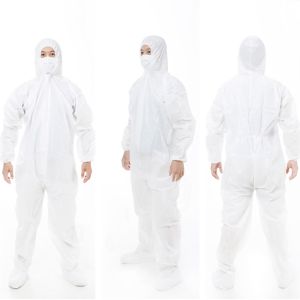 EN1186 SMS PP Painters Disposable Protective Jumpsuit Disposable Isolation