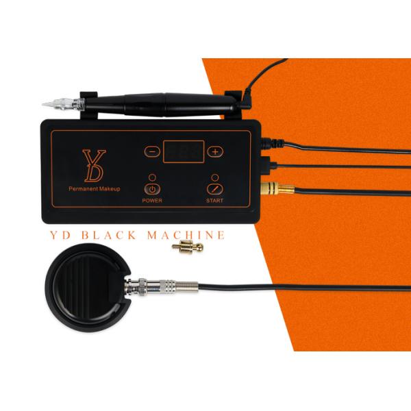 Stainless Steel & Plastic Permanent Makeup Tattoo Machine Kit / YD Young Black PMU Machine