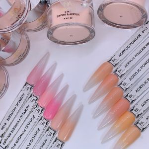 Direct Factory 2 In1 Nude Natural Color Acrylic Nail Powder Cover Pink Buttery