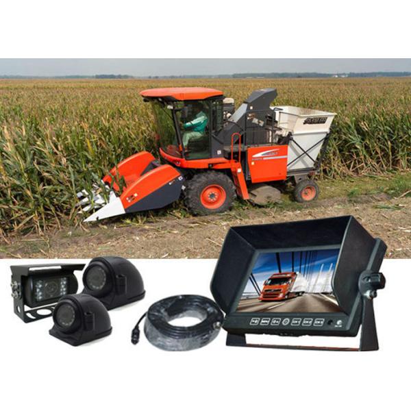 12-24V 4 Split LCD 7/ 9 inch Digital TFT Car Monitor with Sun Visor , 32GB SD