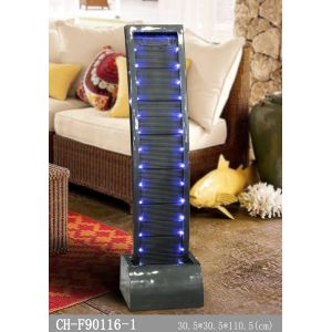 110cm Outdoor Water Fountains With Led Lights