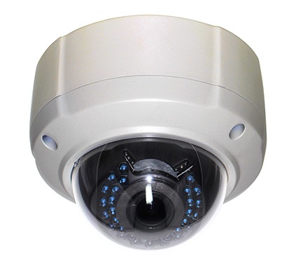 Outdoor Waterproof Metal Dome HD AHD CCTV Camera 1080P OSD, DNR, IR CUT Security Camera