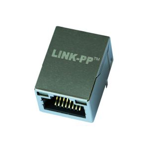 ARJM11D7-811-AB-CW2 Single Port RJ45 Ethernet Jack With LEDs 8 Pin 5G Magnetic