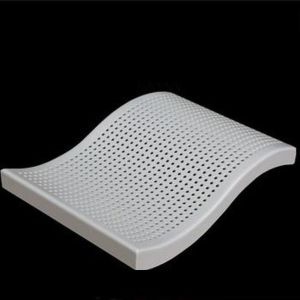 Curved Aluminum Metal Ceiling 19mm Height PVDF coating