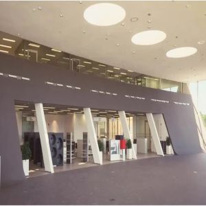 Light Steel Structure Prefab Metal Warehouse Building Exhibition Hall