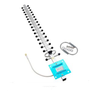 China SMAJ Connector 16 Elements Aluminum Alloy 60cm Height WiFI Yagi Antenna on sale