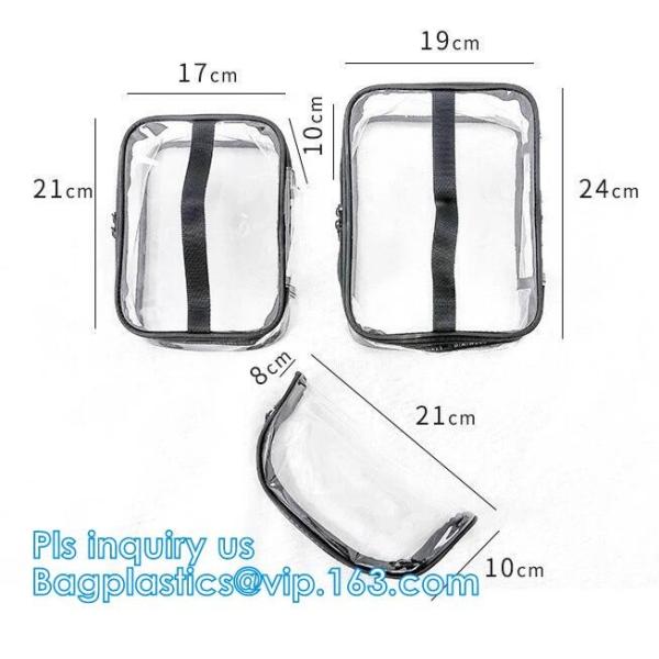 Buy Make up beauty cosmetic bag travel pvc zipper bag for travel cosmetic packaging, Vinyl Travel Bag Foldable Organizer Duf at wholesale prices