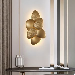 China RoHS CCC Contemporary Gold Modern Wall Lamp Power Saving on sale