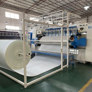 10KW Automatic Computerized Quilting Machine 80mm Thickness Mattress Border