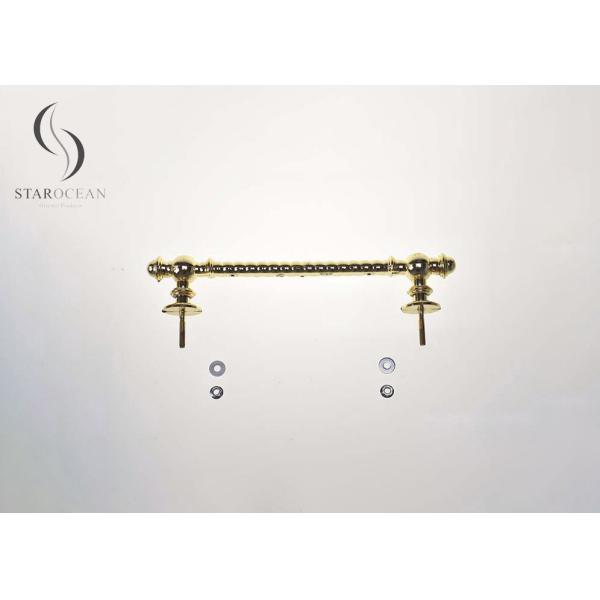 Plastic Helical Reinforced Coffin Handles Electronic Plating Treatment SGS