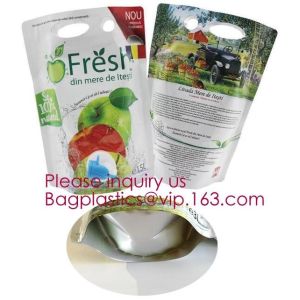 Customized 1.5L 3L 5L/Liter Reusable Refillable Empty Aluminum Foil Wine Bag In