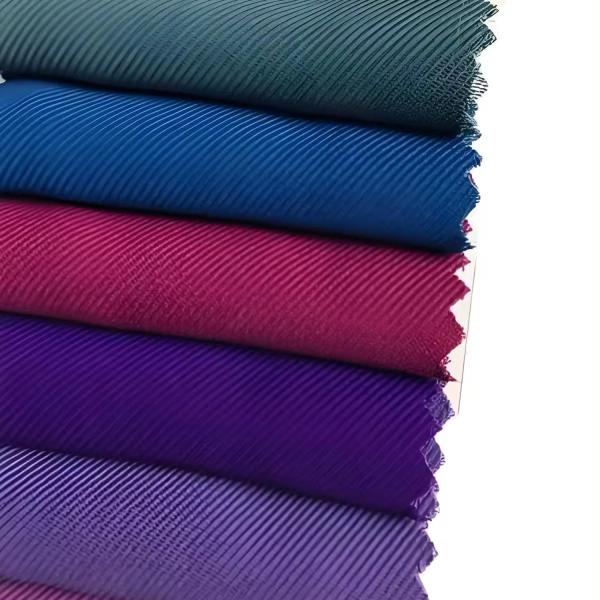 2024 Design Gabardine Workwear Fabric for Uniform Anti-Static and SOLIDS Pattern