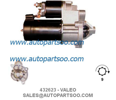 Buy 432591 432623 - VALEO Starter Motor 12V 1.2KW 9T MOTORES DE ARRANQUE at wholesale prices
