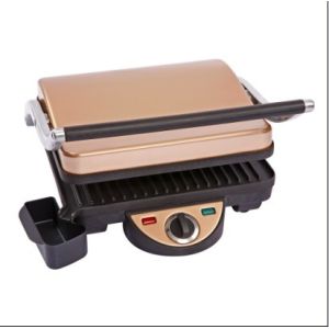 China 4 Slices Panini Grill Machine,panini press, sandwich toaster with SS Housing,adjustable temperature control on sale