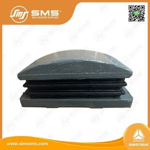 AZ9925525286 Rubber Support HOWO Truck Parts Rubber Bracket Assembly Engine