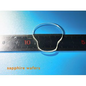 Monocrystalline Synthetic Sapphire Optical Windows Glass DSP Customized
