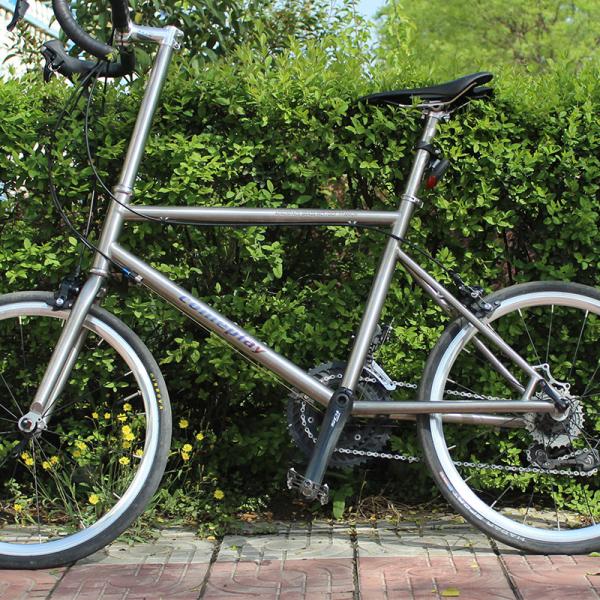 Buy Ti BMX Titanium Road Bike Frame Titanium Racing Mini Velo Bike Frame at wholesale prices