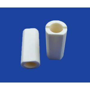 Custom Al2O3 Alumina Ceramic Insulation Tubes For Automated Production Lines